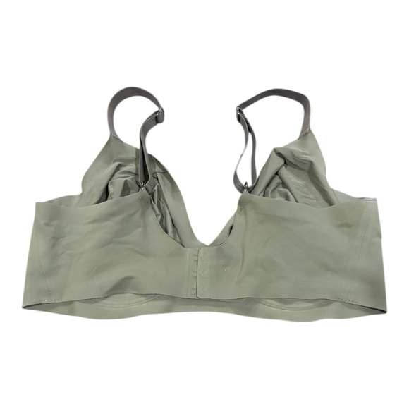 Aerie Smoothez Plunge Bra Olive Green - Picture 2 of 6
